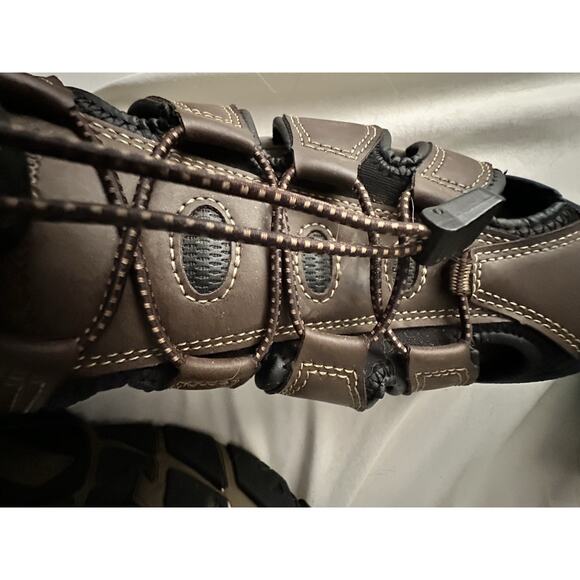 Eddie Bauer Meridian Brown Hiking Fisherman Sandals Shoes Mens Size 10 M main image 9